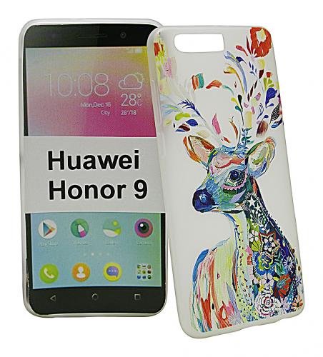 billigamobilskydd.se TPU-Designkotelo Huawei Honor 9 (STF-L09)