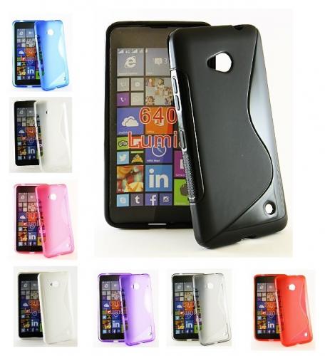 billigamobilskydd.se S-Line TPU-muovikotelo fr Microsoft Lumia 640 LTE
