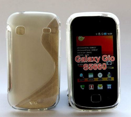 billigamobilskydd.se S-Line TPU-muovikotelo Samsung Galaxy Gio (S5660)