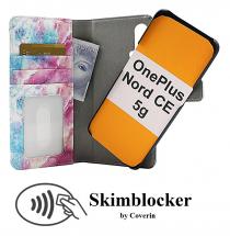 CoverIn Skimblocker Design Magneettilompakko OnePlus Nord CE 5G