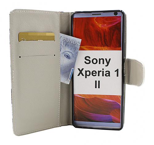 billigamobilskydd.se Kuviolompakko Sony Xperia 1 II (XQ-AT51)