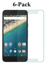 billigamobilskydd.se Kuuden kappaleen näytönsuojakalvopakett Google Nexus 5X (H791)