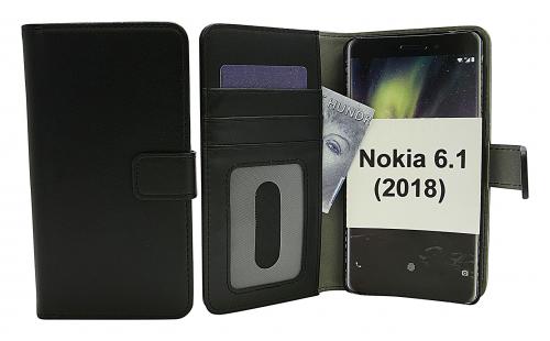 CoverIn Skimblocker Magneettilompakko Nokia 6 (2018)