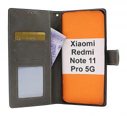 billigamobilskydd.se Flower Standcase Wallet Xiaomi Redmi Note 11 Pro 5G