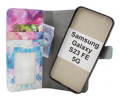 CoverIn Skimblocker Design Magneettilompakko Samsung Galaxy S23 FE 5G