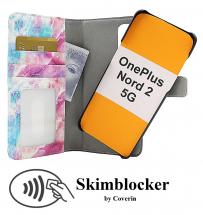 CoverIn Skimblocker Design Magneettilompakko OnePlus Nord 2 5G