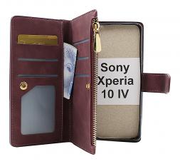 billigamobilskydd.se XL Standcase Luksuskotelo puhelimeen Sony Xperia 10 IV 5G (XQ-CC54)