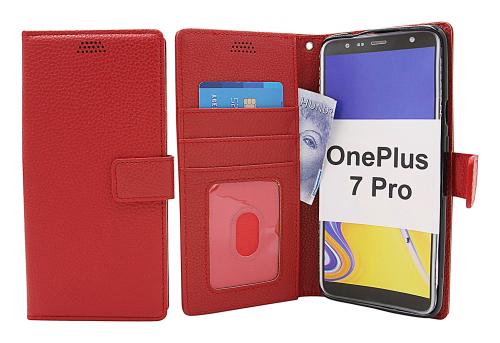 billigamobilskydd.se New Jalusta Lompakkokotelo OnePlus 7 Pro