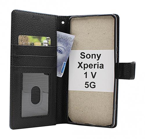 billigamobilskydd.se New Jalusta Lompakkokotelo Sony Xperia 1 V 5G (XQ-DQ72)