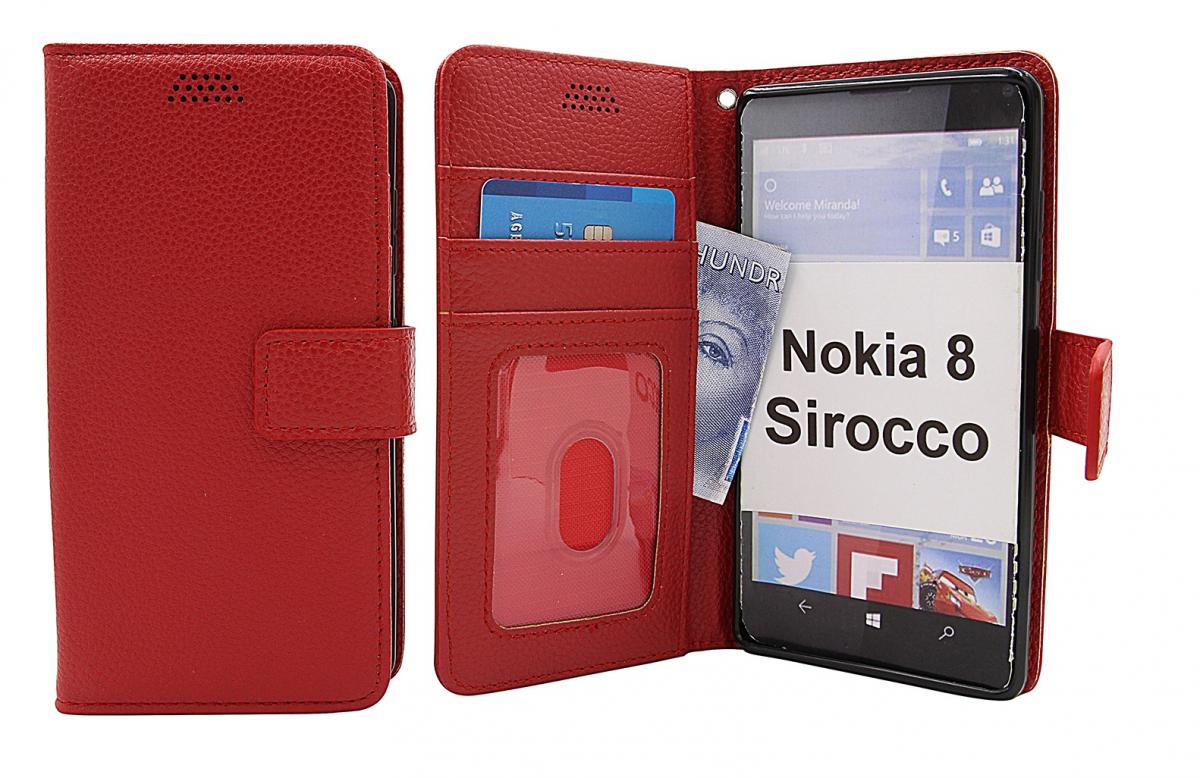 billigamobilskydd.se New Jalusta Lompakkokotelo Nokia 8 Sirocco