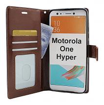 billigamobilskydd.se Crazy Horse Lompakko Motorola One Hyper