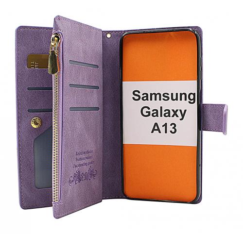 billigamobilskydd.se XL Standcase Luksuskotelo puhelimeen Samsung Galaxy A13 (A135F/DS)