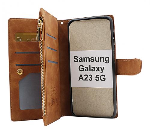 billigamobilskydd.se XL Standcase Luksuskotelo puhelimeen Samsung Galaxy A23 5G (SM-A236B/DS)