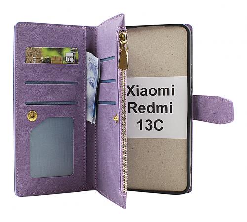 billigamobilskydd.se XL Standcase Luksuskotelo puhelimeen Xiaomi Redmi 13C