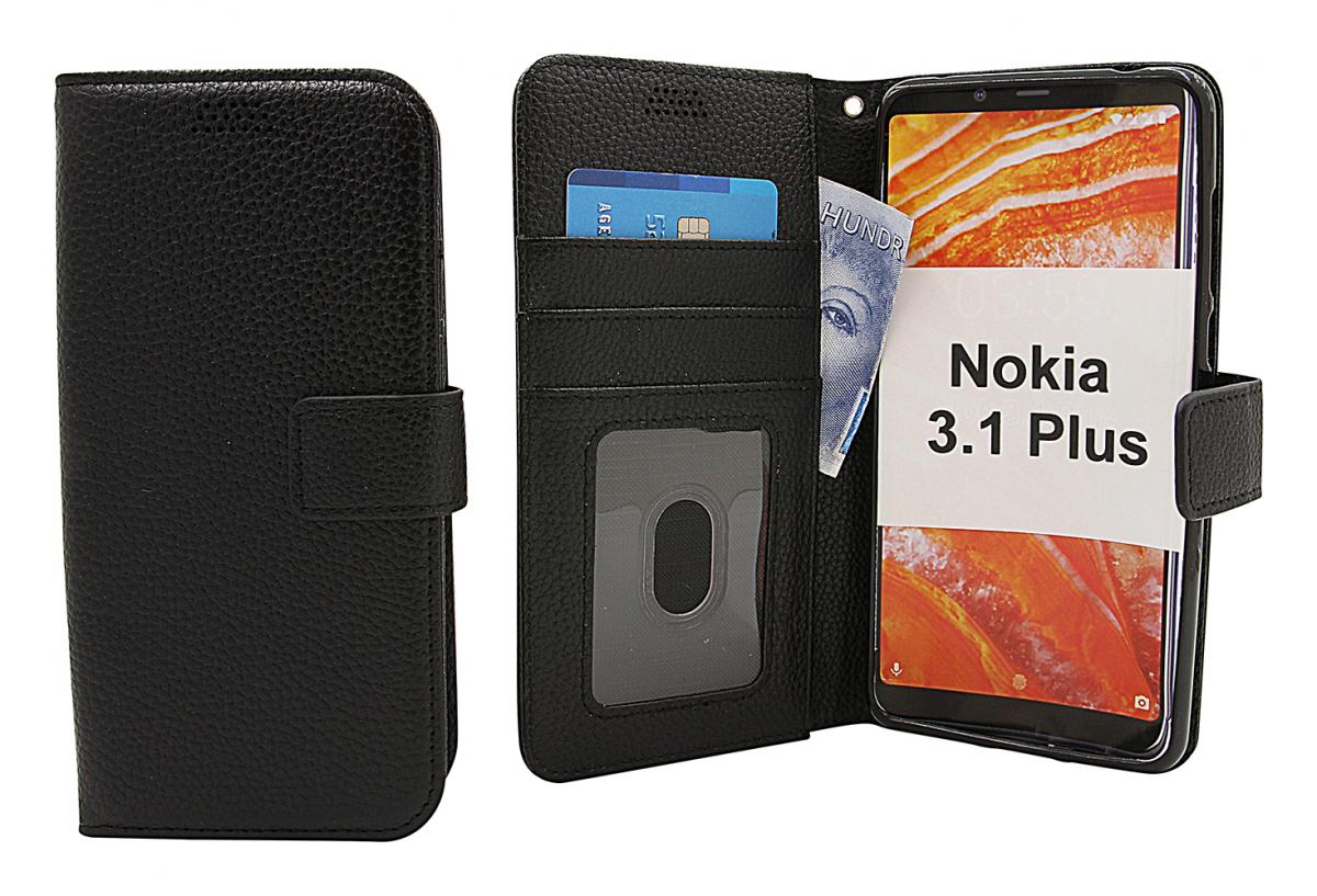 billigamobilskydd.se New Jalusta Lompakkokotelo Nokia 3.1 Plus