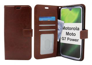 billigamobilskydd.se Crazy Horse Lompakko Motorola Moto G7 Power