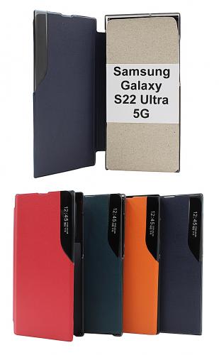 billigamobilskydd.se Smart Flip Cover Samsung Galaxy S22 Ultra 5G (S908B/DS)
