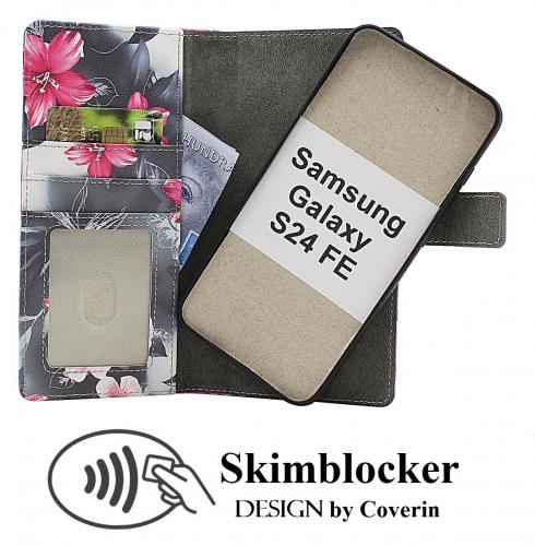 Coverin Skimblocker Samsung Galaxy S24 FE Magneetti Puhelimen Kuoret Design