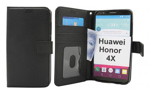billigamobilskydd.se New Jalusta Lompakkokotelo Huawei Honor 4X (CHE2-L11)