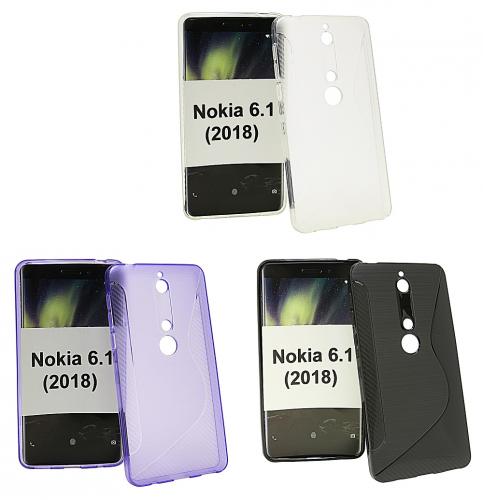 billigamobilskydd.se S-Line TPU-muovikotelo Nokia 6 (2018)