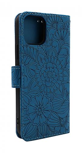 billigamobilskydd.se Flower Standcase Wallet iPhone 12 / 12 Pro (6.1)