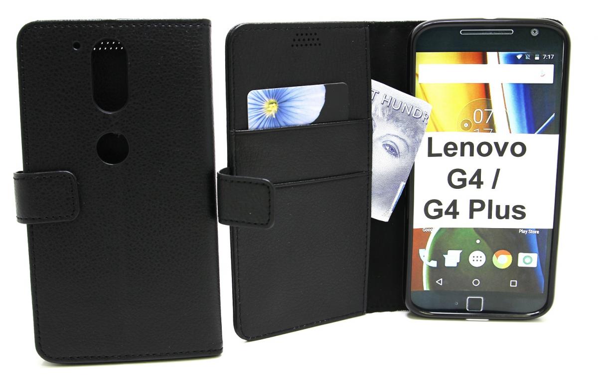 billigamobilskydd.se Jalusta Lompakkokotelo Lenovo Motorola Moto G4 / G4 Plus