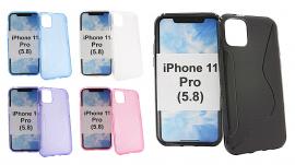 billigamobilskydd.se S-Line TPU-muovikotelo iPhone 11 Pro (5.8)