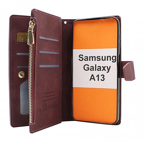 billigamobilskydd.se XL Standcase Luksuskotelo puhelimeen Samsung Galaxy A13 (A135F/DS)