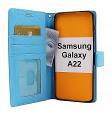 billigamobilskydd.se New Jalusta Lompakkokotelo Samsung Galaxy A22 (SM-A225F/DS)
