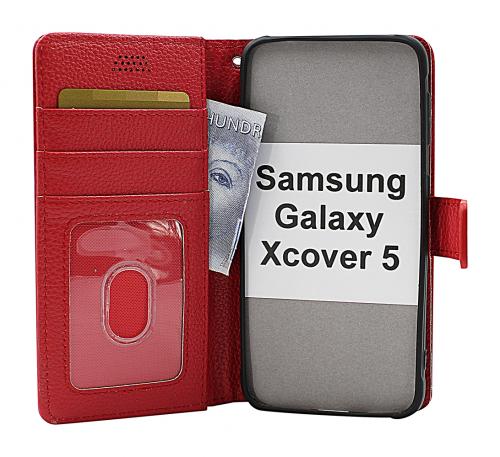 billigamobilskydd.se New Jalusta Lompakkokotelo Samsung Galaxy Xcover 5 (SM-G525F)