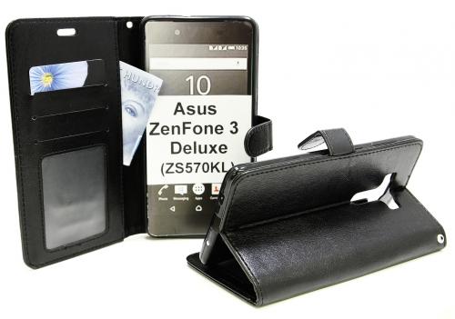 billigamobilskydd.se Crazy Horse Lompakko Asus ZenFone 3 Deluxe (ZS570KL)