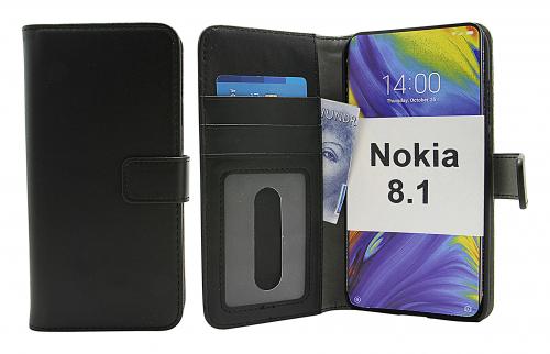 CoverIn Skimblocker Magneettikotelo Nokia 8.1