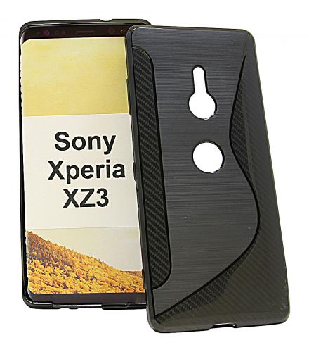 billigamobilskydd.se S-Line TPU-muovikotelo Sony Xperia XZ3