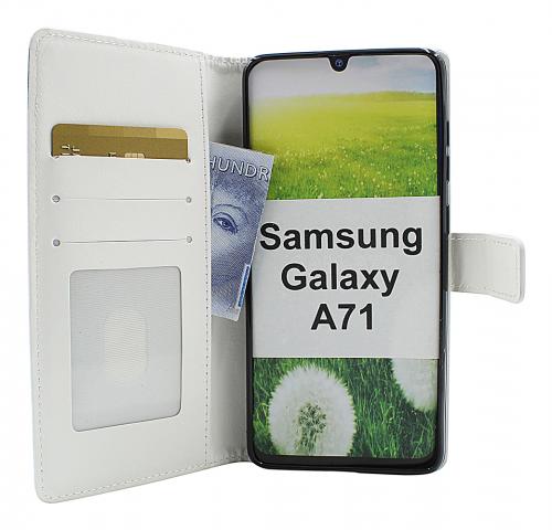 billigamobilskydd.se Kuviolompakko Samsung Galaxy A71 (A715F/DS)