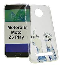 billigamobilskydd.se TPU-Designkotelo Motorola Moto Z3 Play