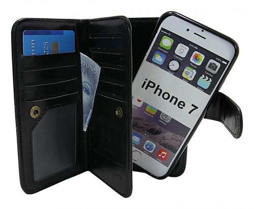 billigamobilskydd.se Crazy Horse XL Magnet Wallet iPhone 7