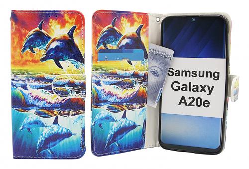 billigamobilskydd.se Kuviolompakko Samsung Galaxy A20e (A202F/DS)