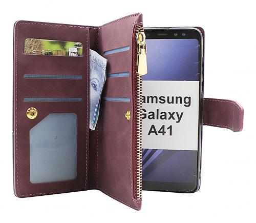 billigamobilskydd.se XL Standcase Luksuskotelo puhelimeen Samsung Galaxy A41 (SM-A415F/DSN)