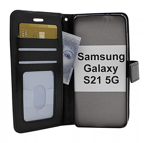 billigamobilskydd.se Crazy Horse Lompakko Samsung Galaxy S21 5G (G991B)