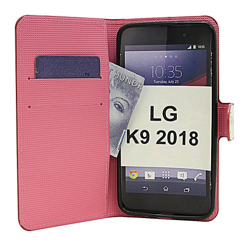 billigamobilskydd.se Kuviolompakko LG K9 2018 (LMX210)