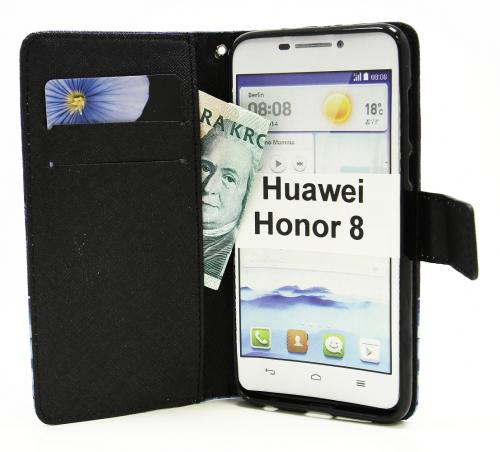 billigamobilskydd.se Kuviolompakko Huawei Honor 8