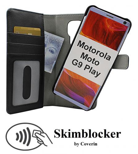Skimblocker Magneettikotelo Motorola Moto G9 Play