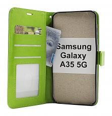 billigamobilskydd.se Crazy Horse Lompakko Samsung Galaxy A35 5G