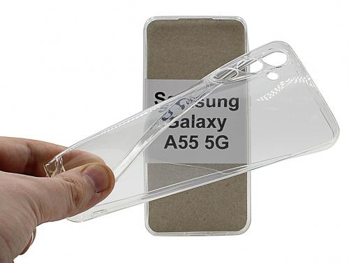 billigamobilskydd.se Ultra Thin TPU Kotelo Samsung Galaxy A55 5G (SM-A556B)