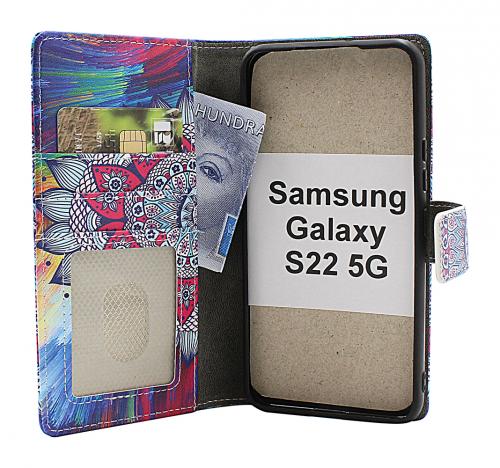 Coverin Skimblocker Samsung Galaxy S22 5G Magneetti Puhelimen Kuoret Design