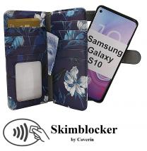 CoverIn Skimblocker XL Magnet Designwallet Samsung Galaxy S10 (G973F)