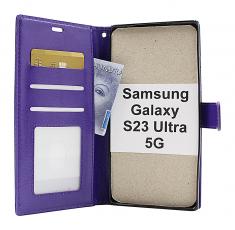 billigamobilskydd.se Crazy Horse Lompakko Samsung Galaxy S23 Ultra 5G