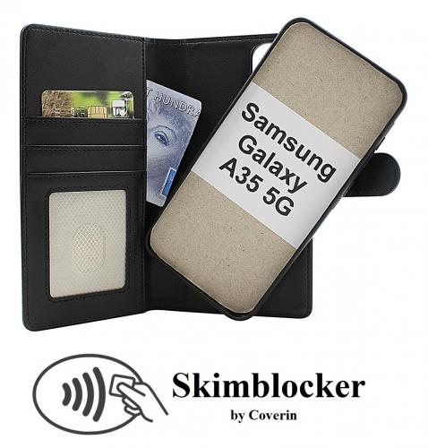 Coverin Skimblocker Magneettikotelo Samsung Galaxy A35 5G