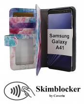 CoverIn Skimblocker XL Designwallet Samsung Galaxy A41