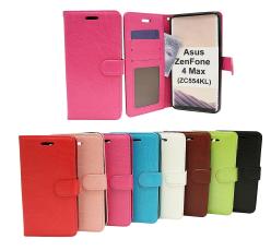 billigamobilskydd.se Crazy Horse Lompakko Asus ZenFone 4 Max (ZC554KL)